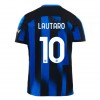 Maillot de Supporter Inter Milan Lautaro Martinez 10 Domicile 2023-24 Pour Enfant